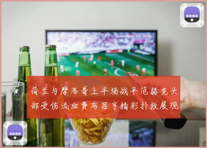 荷兰与摩洛哥上半场战平范赫克头部受伤流血费布吕亨精彩扑救展现实力